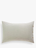 John Lewis grey stripe cotton duvet cover single size, UK version
