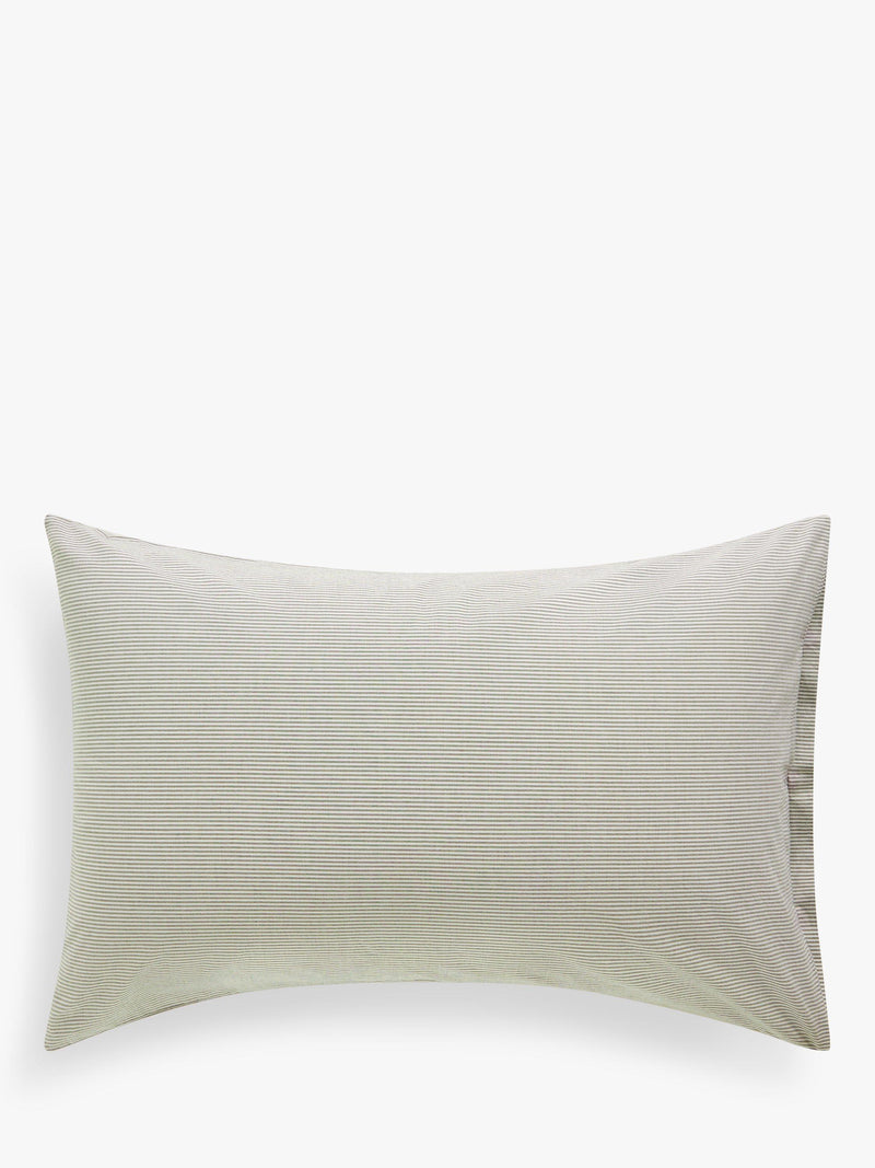 John Lewis grey stripe cotton duvet cover single size, UK version