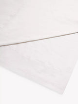 John Lewis John Lewis Luxury Linen Mulberry Silk Flat Sheet White Double- Buy online at McGrocer