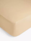 John Lewis Crisp & Fresh Egyptian Cotton Percale 200 Thread Count Deep Fitted Sheet - Single