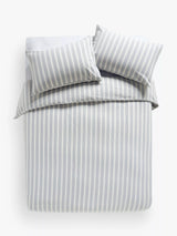 John Lewis John Lewis Hayes Stripe Cotton Duvet Cover Single- Buy online at McGrocer