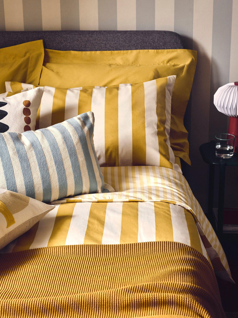 John Lewis block stripe reversible duvet cover set super king - British product
