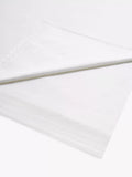 John Lewis Comfy & Relaxed 300 Thread Count Washed Cotton Flat Sheet - French Blue Double