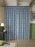 Morris & Co. Bower lined pencil pleat curtains 117x137cm, imported from the UK