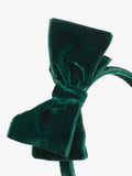 Trotters kids velvet bow headband (British brand)