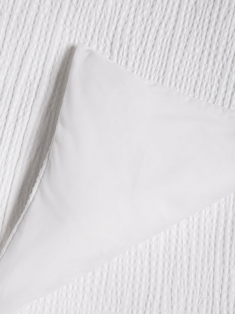 John Lewis Cotton Seersucker Duvet Cover Set, UK version
