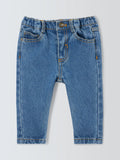 John Lewis Baby Cotton Stretch Jeans, Denim - McGrocer