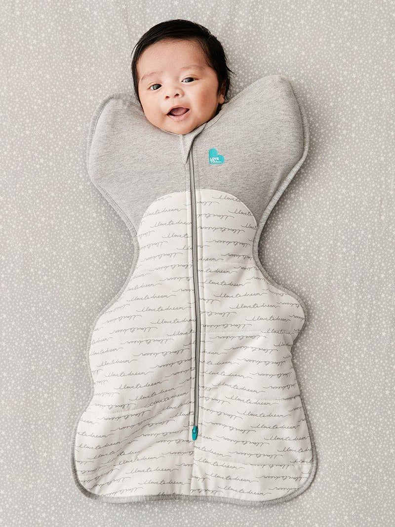 Love to Dream baby sleeping bag Dreamer White 2.5 tog, UK version