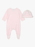 Boss baby sleepsuit and hat set pink - British product