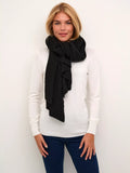 KAFFE Hannah light knit long scarf - British product