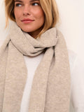 KAFFE Marlene Scarf grey melange - British product