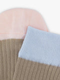 Dear Denier Celine contrast rib knit socks (British brand)