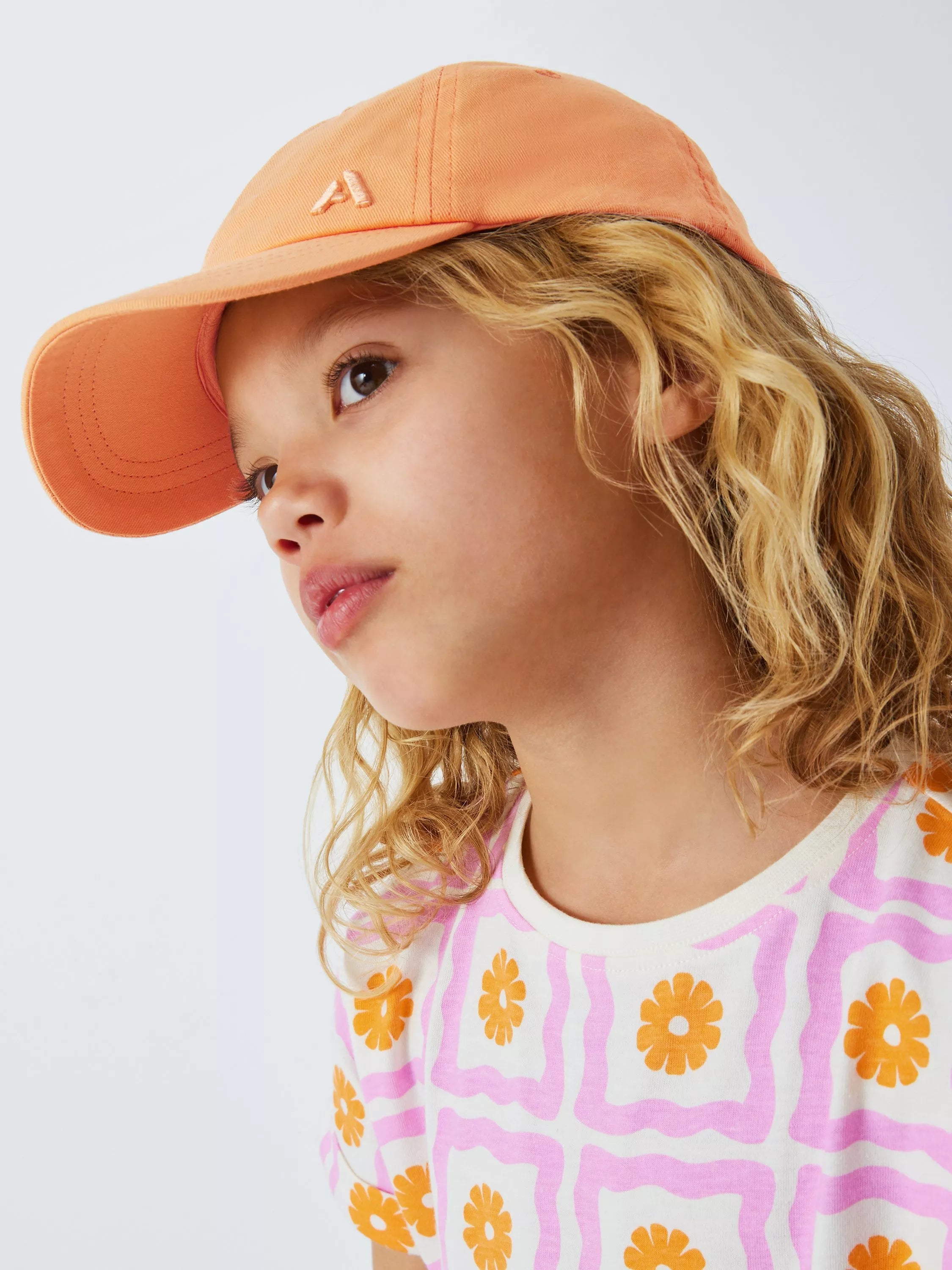 John Lewis ANYDAY Kids' Embroidered Baseball Cap - McGrocer