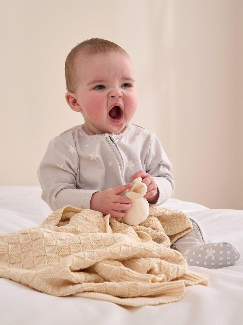 Truly baby basket stitch blanket, imported from the UK