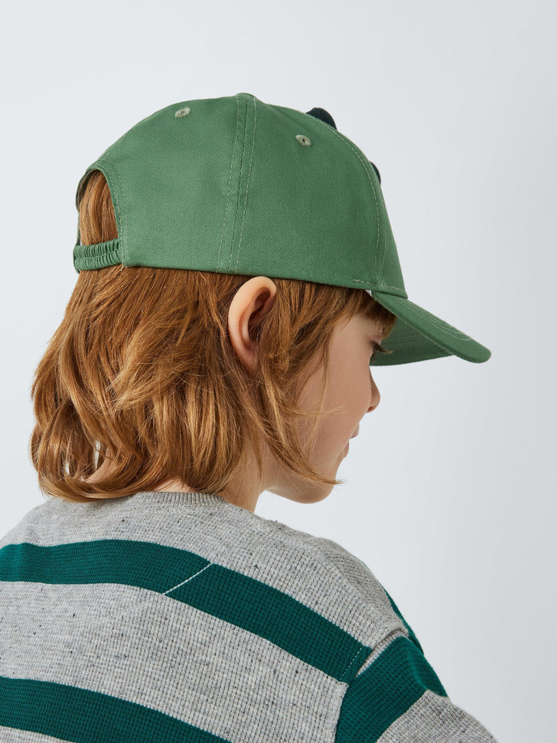 John Lewis green lizard cap for kids, UK version