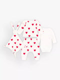 Petit Bateau baby gift set White/Red, UK version