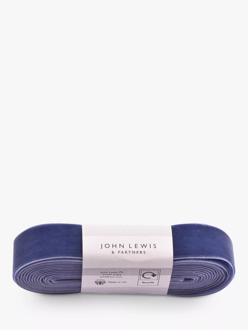 John Lewis Velvet Ribbon 3m x 16mm
