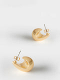 Mint Velvet domed drop earrings gold - British product