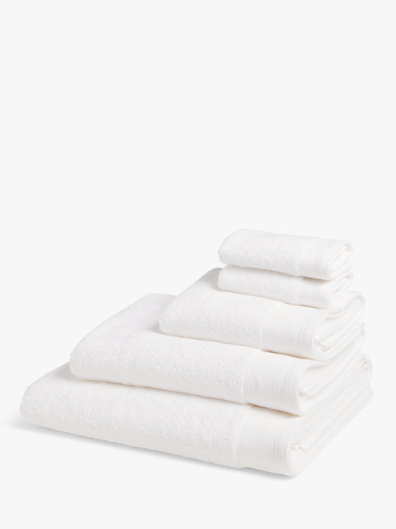 John Lewis organic cotton towels 600gsm, imported from the UK