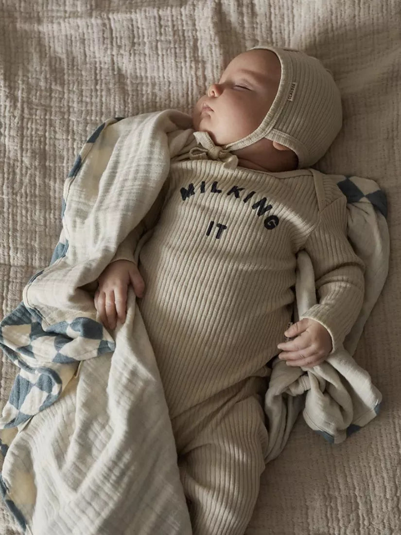 Claude & Co Baby Organic Cotton Milking It Onesie - McGrocer