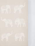John Lewis ironing board cover beige elephant print (British brand)