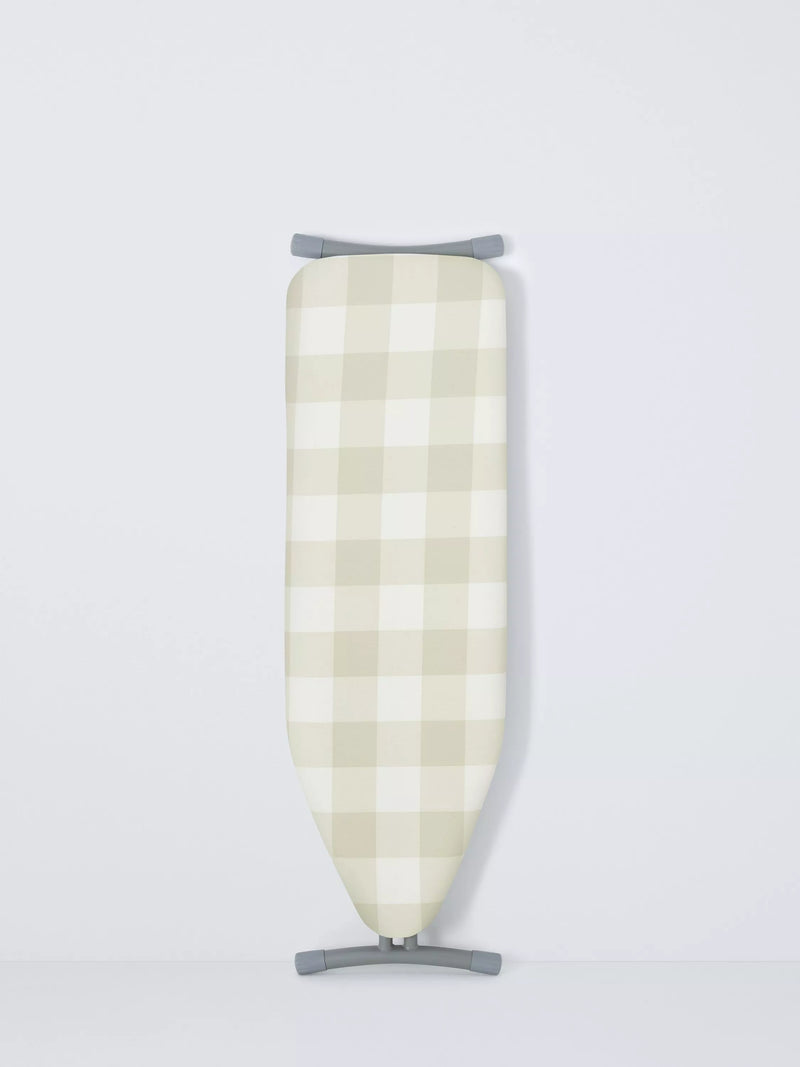John Lewis natural gingham ironing board cover 124.5x45cm (British brand)