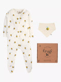 Ensemble cadeau body et bavoir Frugi