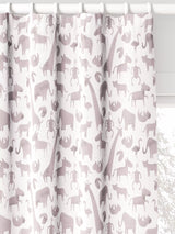John Lewis John Lewis Safari & Friends Pencil Pleat Pair 3 Pass Blackout Children's Curtains, 165cm x 182cm- Buy online at McGrocer