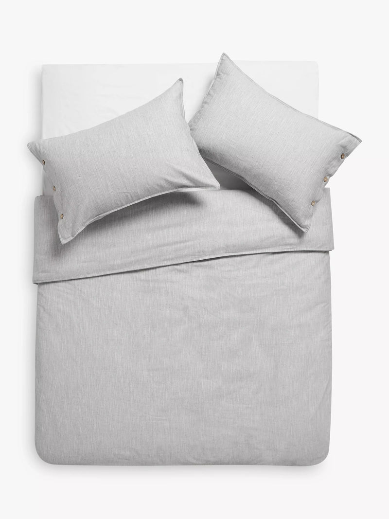 John Lewis Scandi check bedding duvet cover, imported from the UK