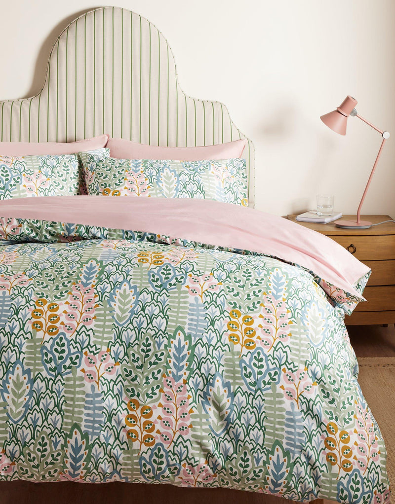 John Lewis Alva organic cotton duvet cover set single (British brand)