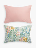 John Lewis Alva organic cotton duvet cover set single (British brand)