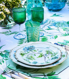 Aquazzura linen Secret Garden tablecloth 160cm x 300cm - British product