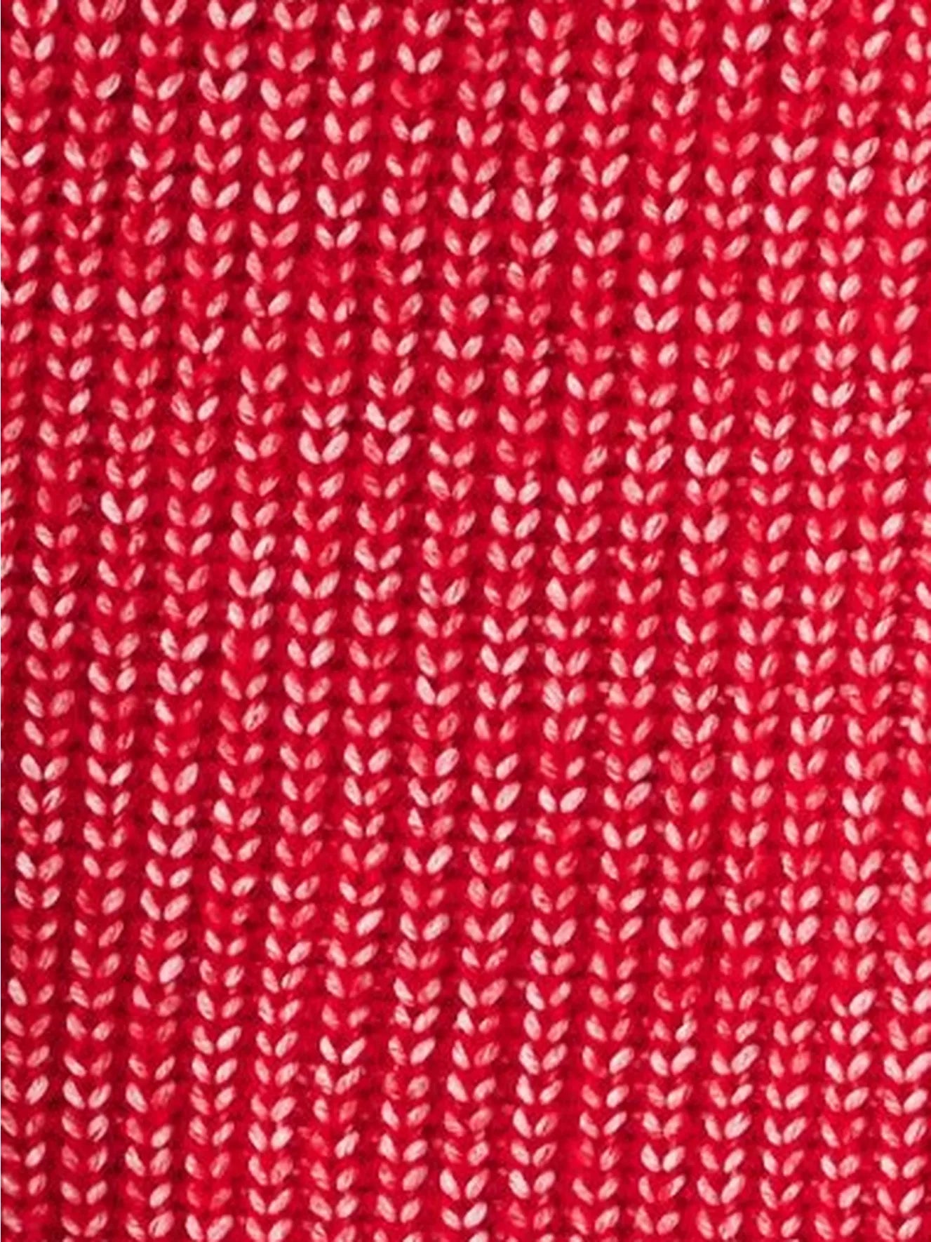 John Lewis ANYDAY Boxy Open Neck Cardigan, Red - McGrocer