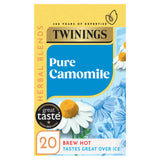 ASDA Twinings Pure Camomile Herbal Tea Bags 20 Count 30g- Buy online at McGrocer