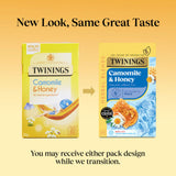 Twinings Camomile Honey tea bags 20 pack 30g, imported from the UK