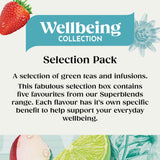 Twinings Superblends wellbeing tea collection 20 tea bags, imported from the UK