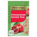 ASDA Twinings Pomegranate Green Tea 20 Tea Bags 40g- Buy online at McGrocer