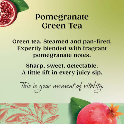 Twinings pomegranate green tea 40g (British brand)