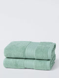 John Lewis cotton viscose blend towels pack of 2, UK version