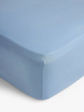 John Lewis Comfy & Relaxed 300 Thread Count Washed Cotton Fitted Sheet - Almond Super King