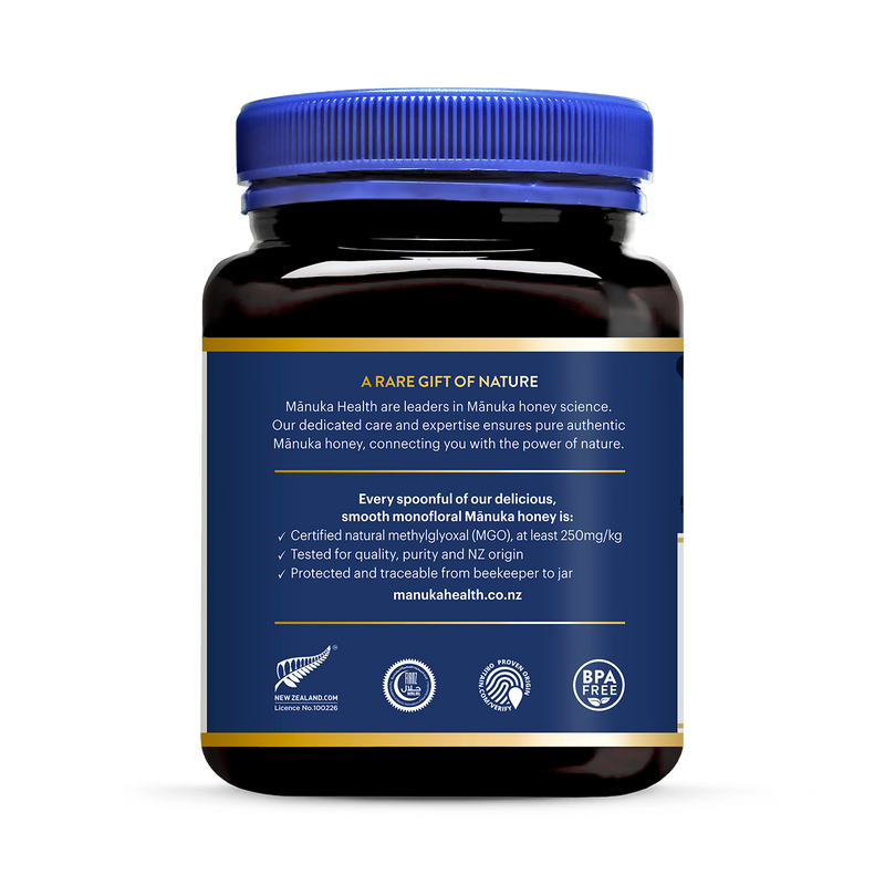 Manuka Health 250+ Manuka honey 1kg (British brand)