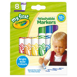 Crayola My First Washable Markers 8 classic colours - British product