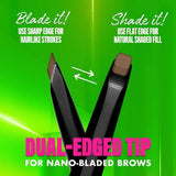 NYX eyebrow pencil auburn, imported from the UK