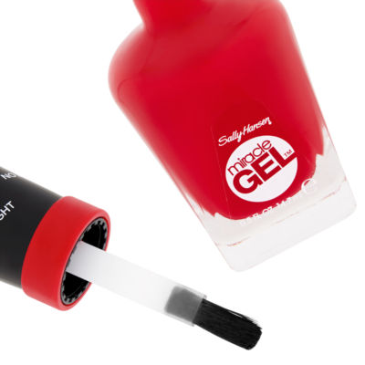 Sally Hansen Miracle Gel 444 Off with Her Red nail polish 14.7ml, imported from the UK