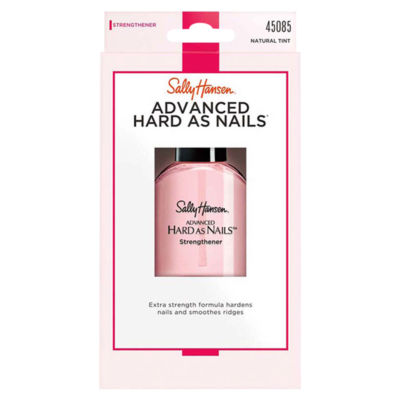 ASDA Sally Hansen Advanced Hard As Nails Strengthener Hardener Nail Polish with Nylon Nude 13.3ml- Buy online at McGrocer