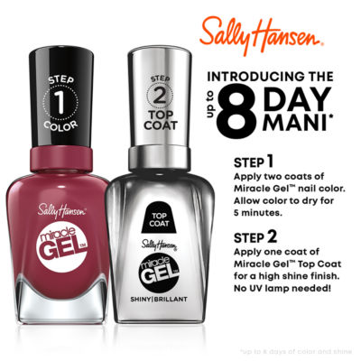 Sally Hansen Miracle Gel nail polish Shock & Mauve 14.7ml - British product