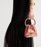 Jimmy Choo Bon Bon embellished top-handle bag, imported from the UK