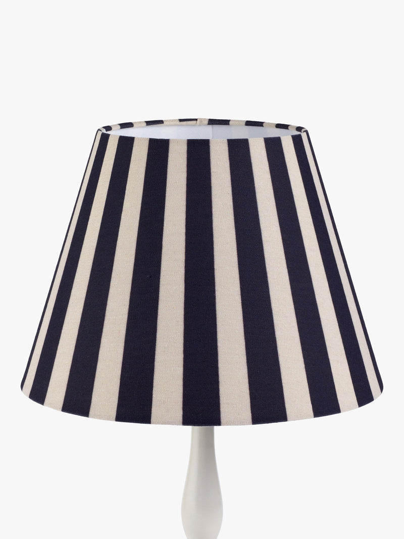 John Lewis bold stripe tapered lampshade 16cm, imported from the UK
