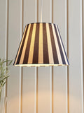 John Lewis bold stripe tapered lampshade 16cm, imported from the UK