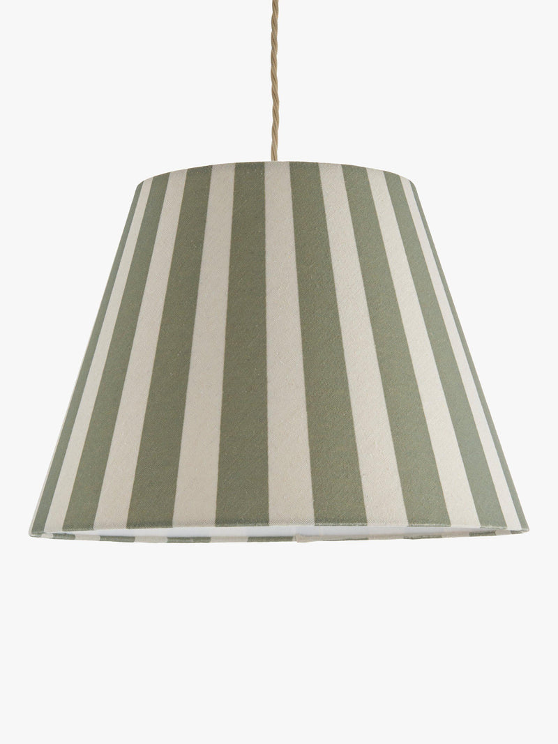 John Lewis bold stripe tapered lampshade 16.5x25cm, UK version